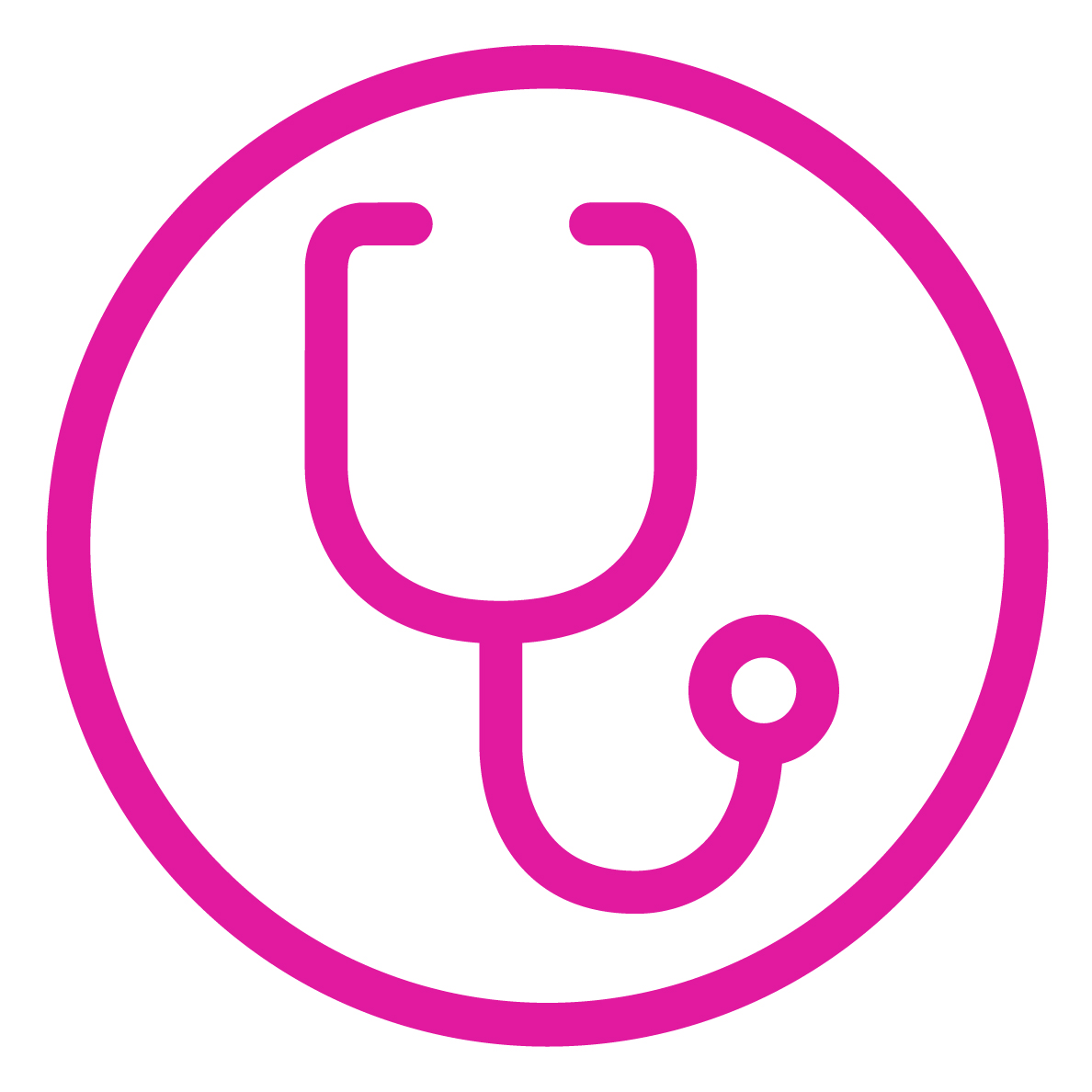 Pictogramme d'un stéthoscope