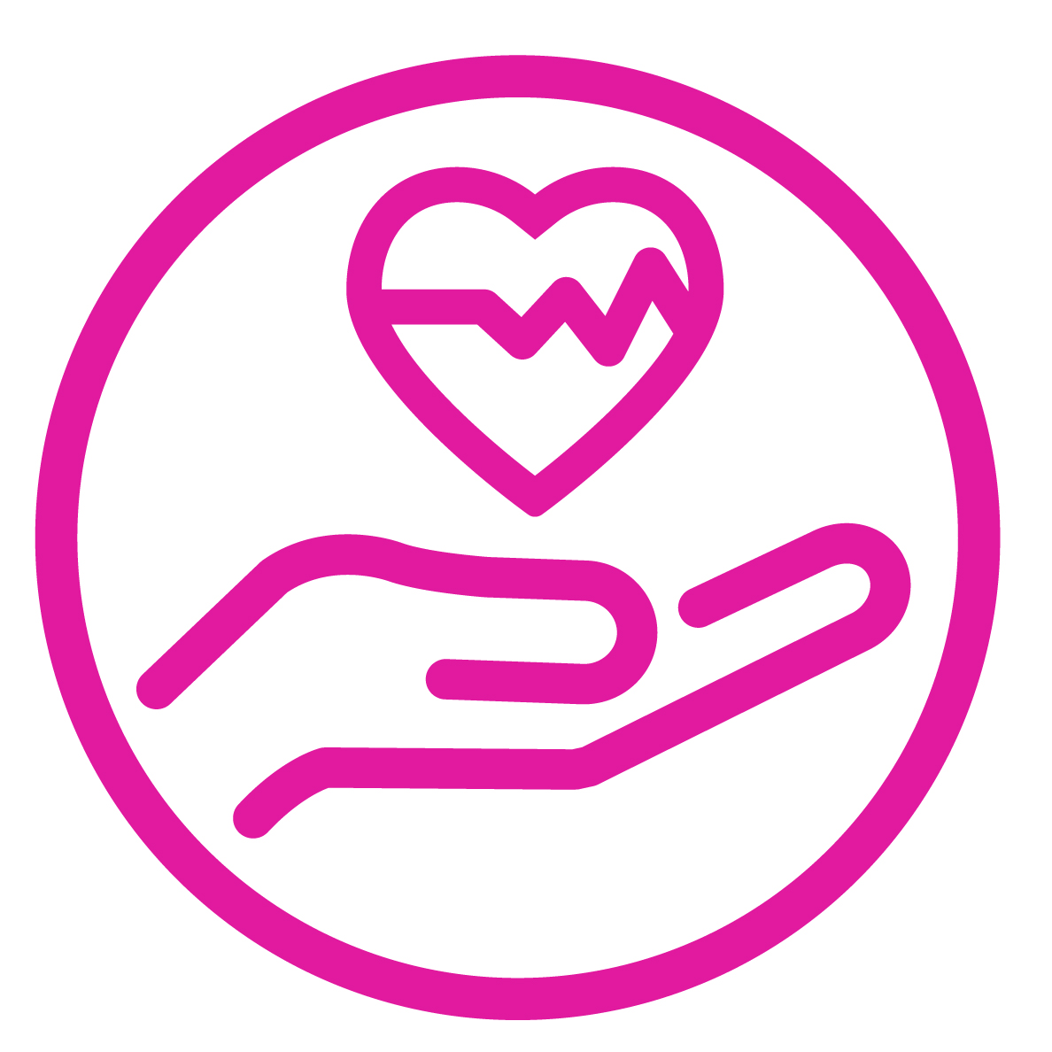 Pictogramme d'un ECG